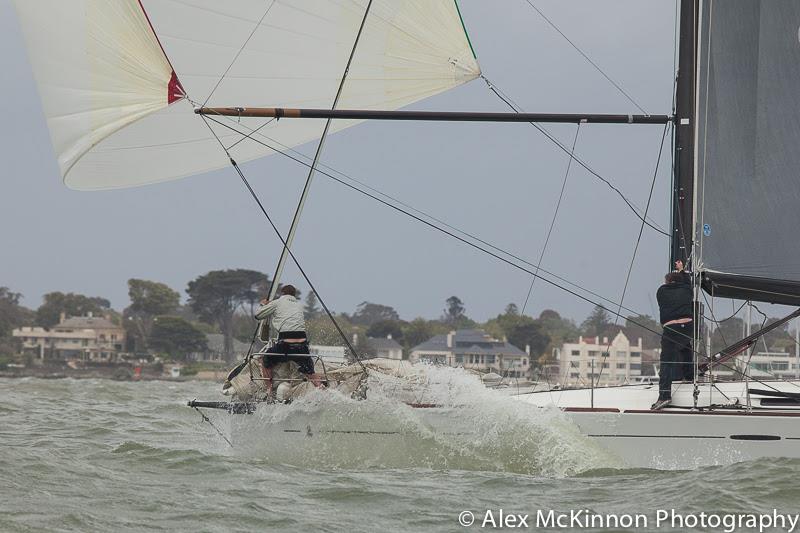 Club Marine Series day 2 on Port Phillip Bay photo copyright Alex McKinnon Photography taken at Hobson's Bay Yacht Club  and featuring the IRC class