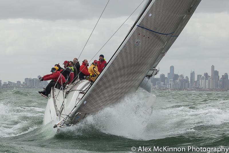 Club Marine Series day 2 on Port Phillip Bay photo copyright Alex McKinnon Photography taken at Hobson's Bay Yacht Club  and featuring the IRC class