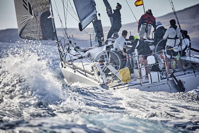 Infiniti 46 Maverick at the start of the RORC Transatlantic Race - photo © RORC / James Mitchell