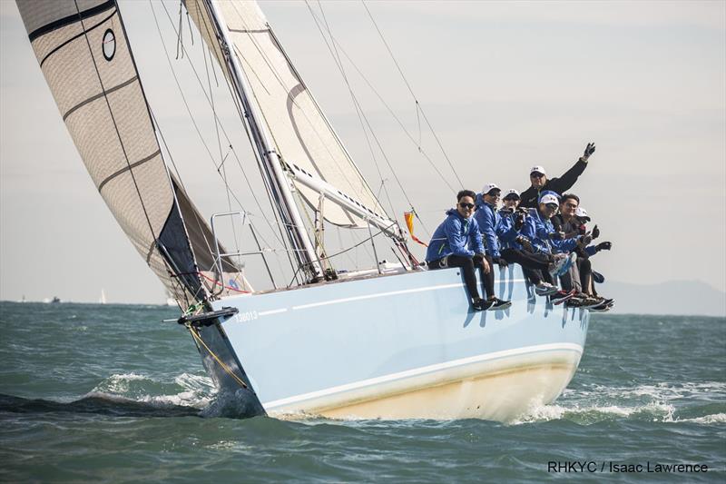 Royal Hong Kong Yacht Club's Around the Island Race 2016 photo copyright RHKYC / Isaac Lawrence taken at Royal Hong Kong Yacht Club and featuring the IRC class