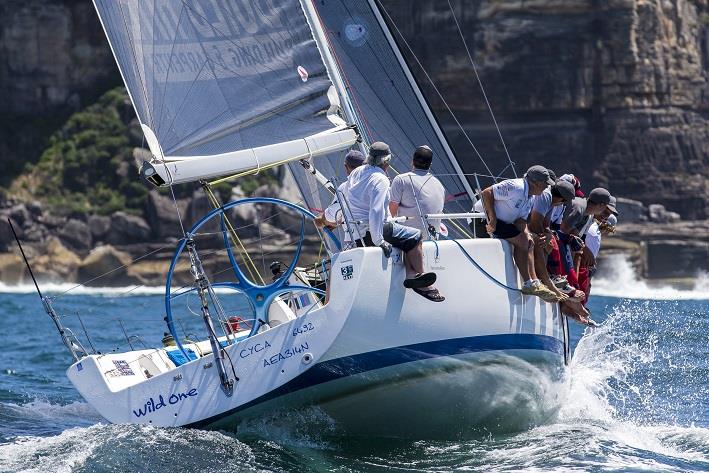 WLD1 wub Division 2 at the CYCA Trophy-Passage Series photo copyright Andrea Francolin taken at Cruising Yacht Club of Australia and featuring the IRC class