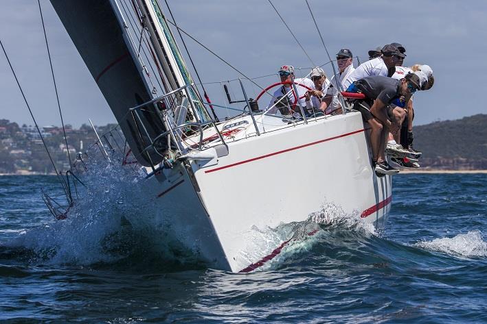 Nine Dragons at the CYCA Trophy-Passage Series photo copyright Andrea Francolin taken at Cruising Yacht Club of Australia and featuring the IRC class