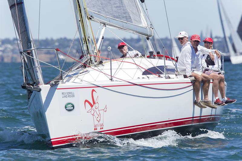 Wild Goats, Cruising AMS div 2 AMS winner at the Festival of Sails 2017 photo copyright Steb Fisher taken at Royal Geelong Yacht Club and featuring the IRC class