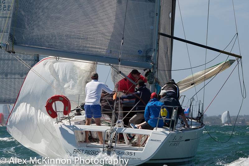 Club Marine Series day 5 photo copyright Alex McKinnon Photography taken at Sandringham Yacht Club and featuring the IRC class