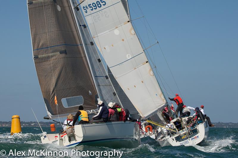 Club Marine Series day 5 photo copyright Alex McKinnon Photography taken at Sandringham Yacht Club and featuring the IRC class