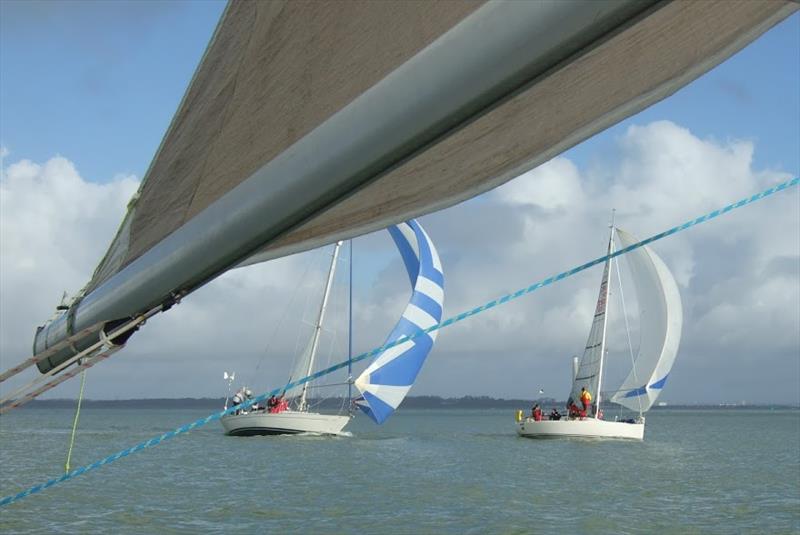 JOG Nab Tower Race photo copyright Paul Cook taken at Junior Offshore Group and featuring the IRC class