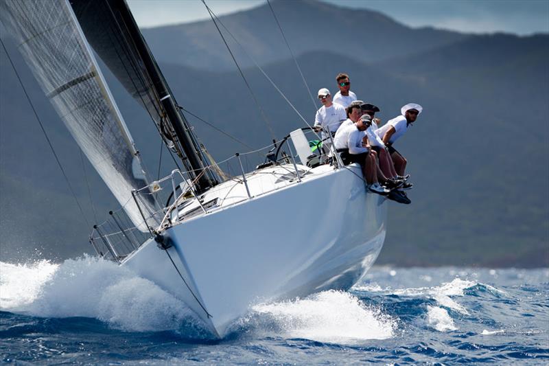 First place in CSA1 for Adrian Lee's Cookson 50 in the Peters & May Round Antigua Race photo copyright Paul Wyeth / www.pwpictures.com taken at Antigua Yacht Club and featuring the IRC class