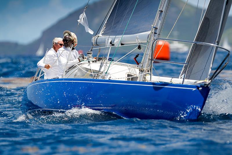 Geoffrey Pidduck's Modified 6 Metre, Biwi Magic on Race Day 4 at Antigua Sailing Week photo copyright Paul Wyeth / www.pwpictures.com taken at Antigua Yacht Club and featuring the IRC class