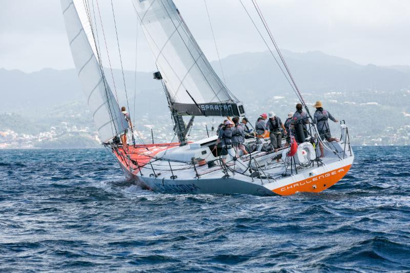 Spartan Ocean Racing's Volvo 60, Challenger, Chris Stanmore-Major photo copyright Arthur Daniel taken at Royal Bermuda Yacht Club and featuring the IRC class