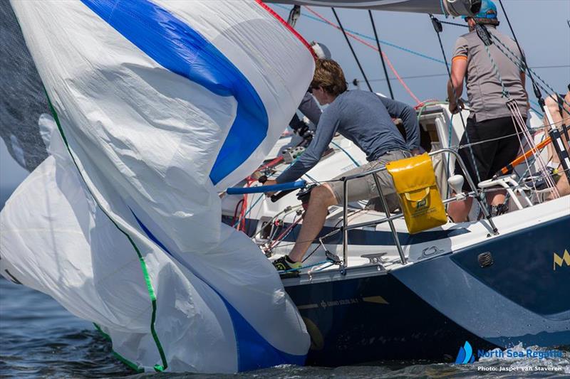 Racing on day 2 at the North Sea Regatta Week 2017 photo copyright Jasper van Staveren taken at Jachtclub Scheveningen and featuring the IRC class