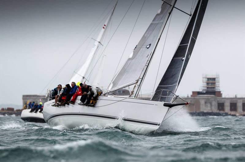 RORC Commodore, Michael Boyd's First 44.7 Lisa, winner of the 2017 Morgan Cup photo copyright RORC / Paul Wyeth taken at Royal Ocean Racing Club and featuring the IRC class