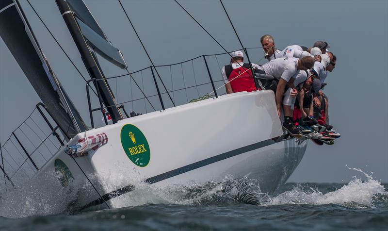 Steve & Heidi Benjamin's Spookie during the 63rd New York Yacht Club Annual Regatta photo copyright Rolex / Daniel Forster taken at New York Yacht Club and featuring the IRC class