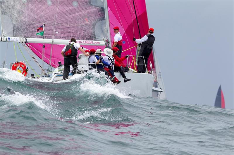 High Anxiety in the Pittwater to Southport - photo © Howard Wright