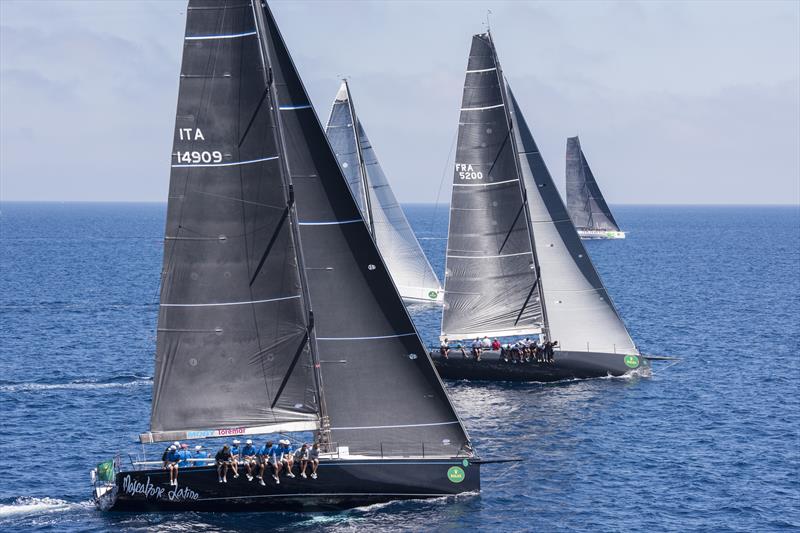 Mascalzone Latino during the 2017 Giraglia Rolex Cup Race start in Saint-Tropez - photo © Rolex / Kurt Arrigo 