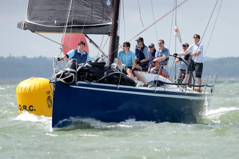 A close winner in the 2016 IRC Nationals, Mike Greville's Ker 39, Erivale will be competing in the 2017 championship starting on Friday in Cowes - photo © Rick Tomlinson / www.rick-tomlinson.com