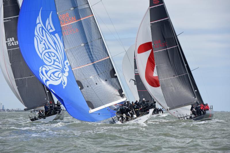 Daniel Hardy's Ker 46, Lady Mariposa, one of three 46 footers competing  in the RORC IRC National Championship photo copyright Rick Tomlinson / www.rick-tomlinson.com taken at Royal Ocean Racing Club and featuring the IRC class