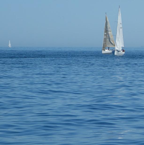 Nearly there in the JOG Osmotech Alderney Race photo copyright Paul Cook taken at Junior Offshore Group and featuring the IRC class