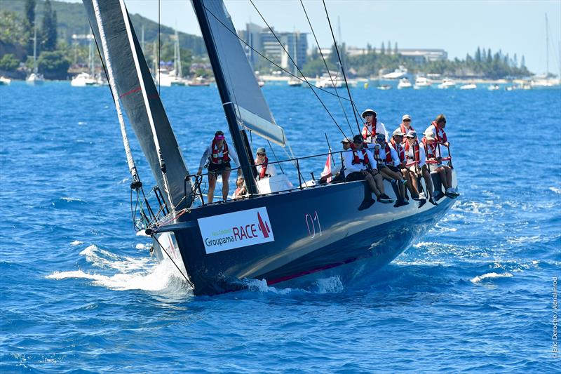 Ichi Ban starts the Groupama Race 2016 photo copyright Eric Deroche taken at Cercle Nautique Calédonien and featuring the IRC class