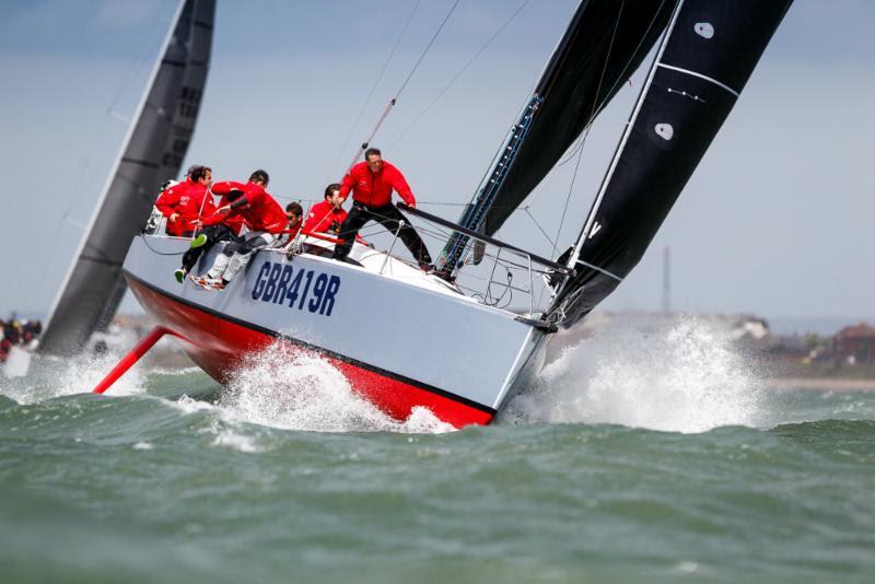 Scoring three bullets, Ed Fishwick's Sun Fast 3600 was star performer on day 1 of the IRC Nationals photo copyright Paul Wyeth / www.pwpictures.com taken at Royal Ocean Racing Club and featuring the IRC class