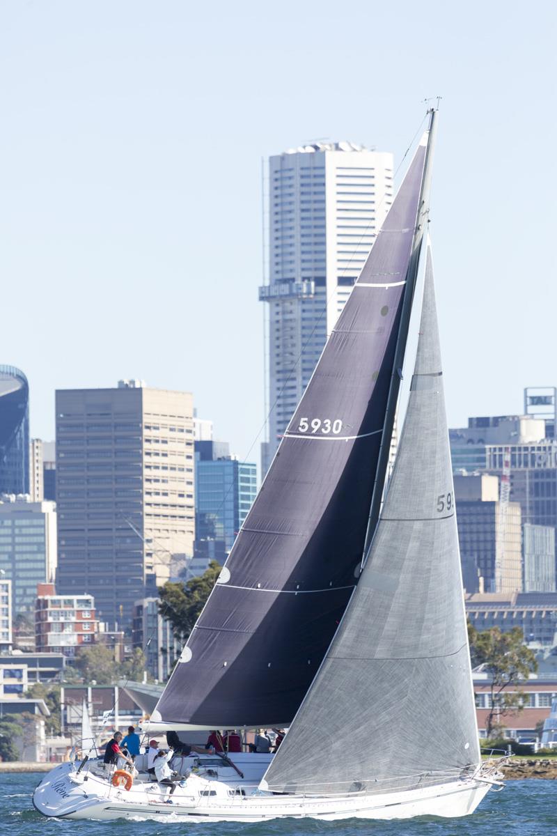 Kevin Whelan's Reve on day 10 of the Land Rover Winter Series photo copyright David Brogan / www.sailpix.com.au taken at Cruising Yacht Club of Australia and featuring the IRC class