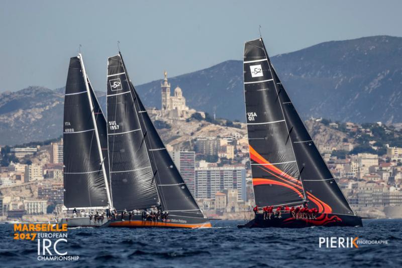 IRC European Championships - In IRC Zero local favourites Team Vision Future beat the powerful international crew on Phoenix by one point photo copyright Pierik Jeannoutot taken at  and featuring the IRC class