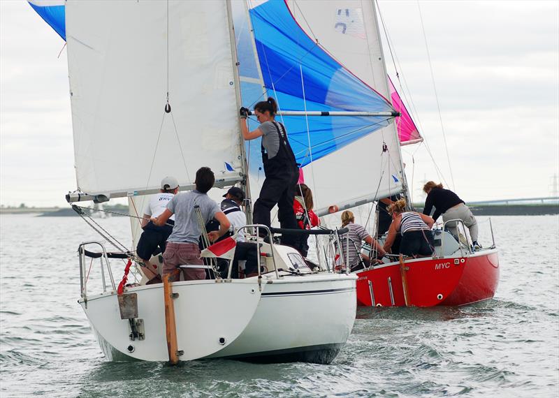 Medway Keelboat Regatta 2017 photo copyright Nick Champion / www.championmarinephotography.co.uk taken at Medway Yacht Club and featuring the IRC class