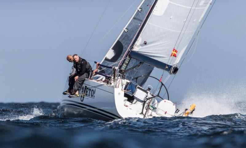 Robin Verhoef & John Van Der Starre on J122E Ajeto! photo copyright Jasper van Staveren / North Sea Regatta taken at Royal Ocean Racing Club and featuring the IRC class