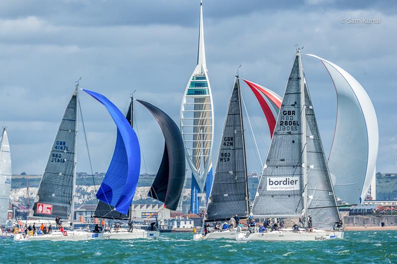 The sunshine returns on day 7 at Lendy Cowes Week 2017 - photo © Sam Kurtul / www.worldofthelens.co.uk