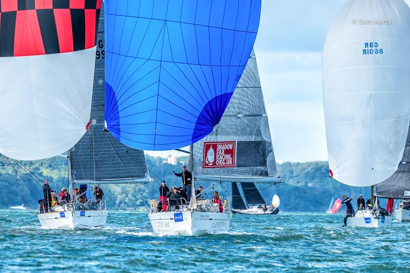 The sunshine returns on day 7 at Lendy Cowes Week 2017 - photo © Sam Kurtul / www.worldofthelens.co.uk