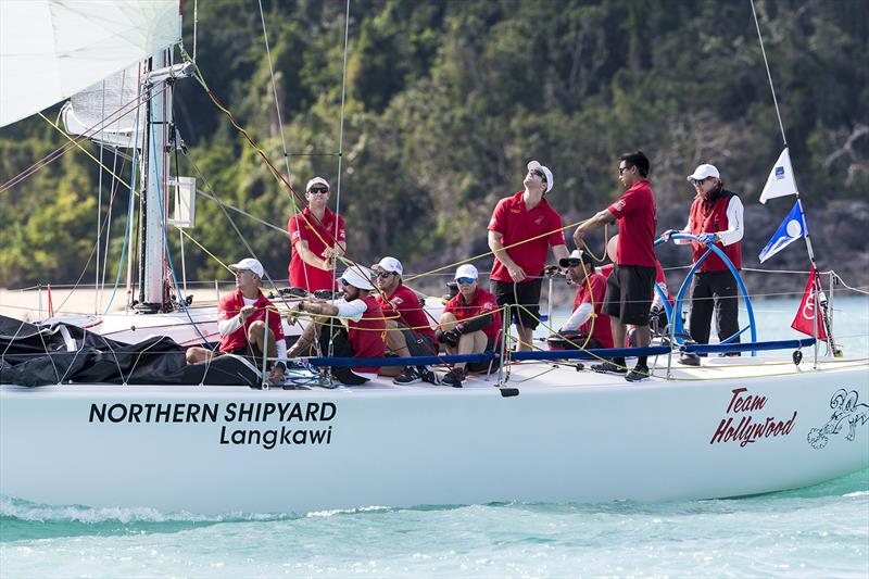 Team Hollywood with Ray Roberts on the helm on day 4 at Audi Hamilton Island Race Week 2017 photo copyright Andrea Francolini taken at Hamilton Island Yacht Club and featuring the IRC class