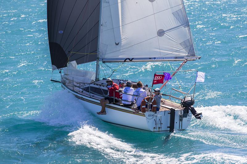 High Tide on day 5 at Audi Hamilton Island Race Week 2017 photo copyright Andrea Francolini taken at Hamilton Island Yacht Club and featuring the IRC class