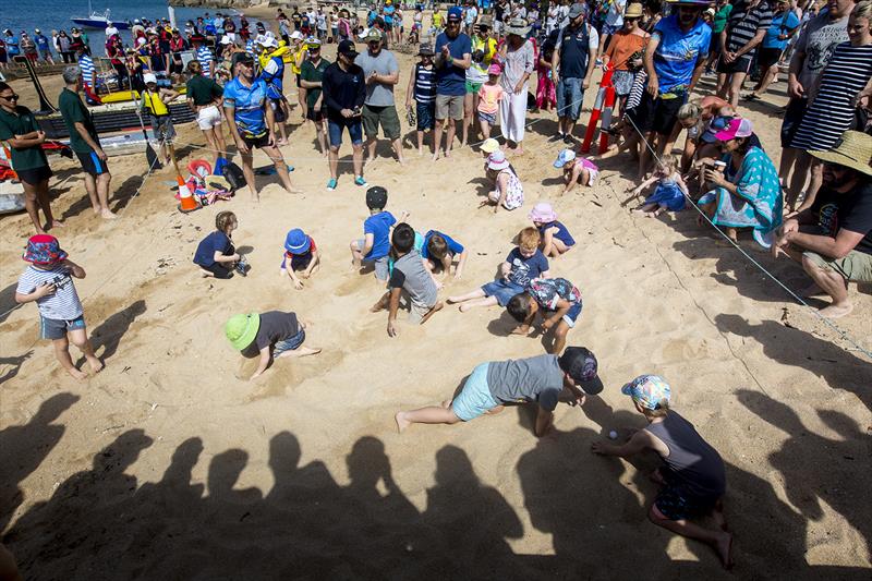 Kids treasure hunt fun during the Beer Can Regatta at SeaLink Magnetic Island Race Week photo copyright Andrea Francolini taken at Townsville Yacht Club and featuring the IRC class