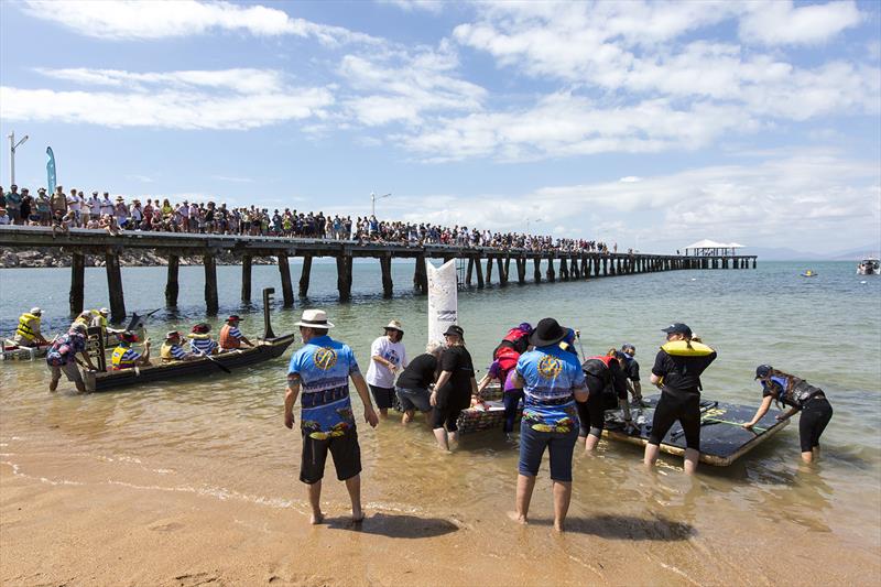 Line up for the start of the Beer Can Regatta at SeaLink Magnetic Island Race Week - photo © Andrea Francolini