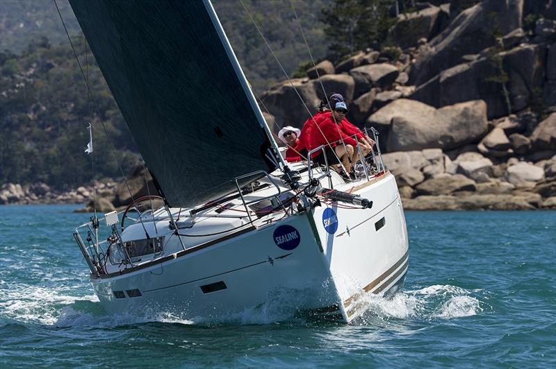 Brava in the groove on day 4 at SeaLink Magnetic Island Race Week photo copyright Andrea Francolini taken at Townsville Yacht Club and featuring the IRC class