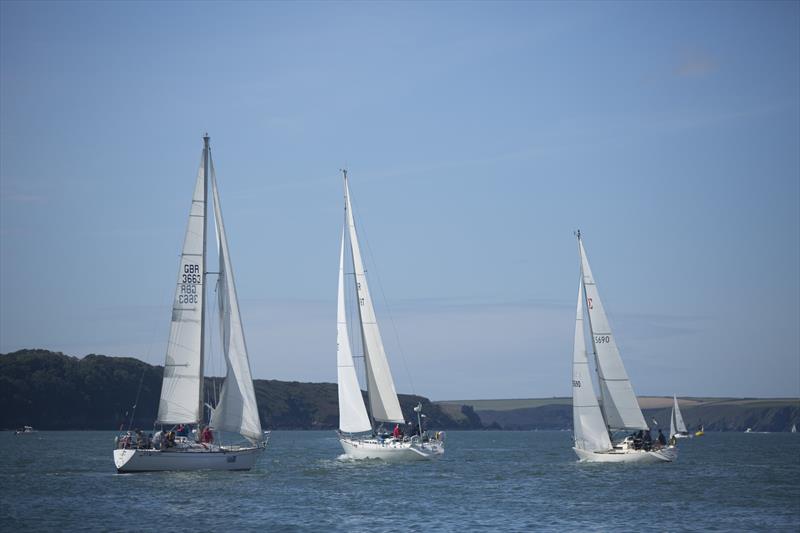 Sailing at the Milford Marina Weekend Regatta photo copyright Adrian Owens taken at Pembrokeshire Cruiser Racing Club and featuring the IRC class