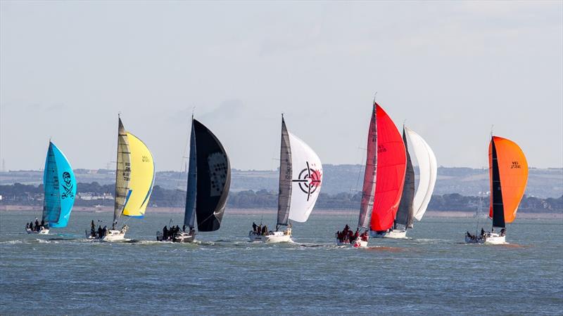 JOG Cowes - Not Poole Race 2017 photo copyright Richard Palmer & Chris Barker taken at Junior Offshore Group and featuring the IRC class