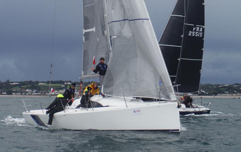 Canopée and Veronika during the UBS Jersey Regatta 2017 - photo © Bill Harris