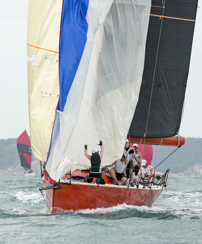 Volvo China Coast Regatta 2017 day 2 photo copyright RHKYC / Guy Nowell taken at Royal Hong Kong Yacht Club and featuring the IRC class