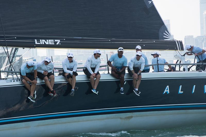 Line honours for Alive in the Volvo Hong Kong to Vietnam Race photo copyright RHKYC / Naomi Rebecca taken at Royal Hong Kong Yacht Club and featuring the IRC class