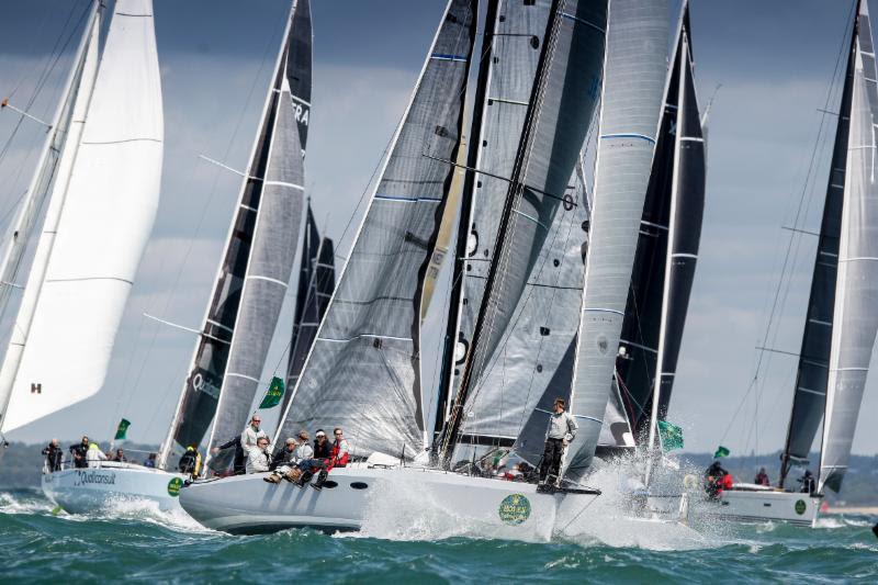 A race favourite: Eric de Turckheim's French Nivelt-Muratet 54, Teasing Machine photo copyright Paul Wyeth / www.pwpictures.com taken at Royal Ocean Racing Club and featuring the IRC class