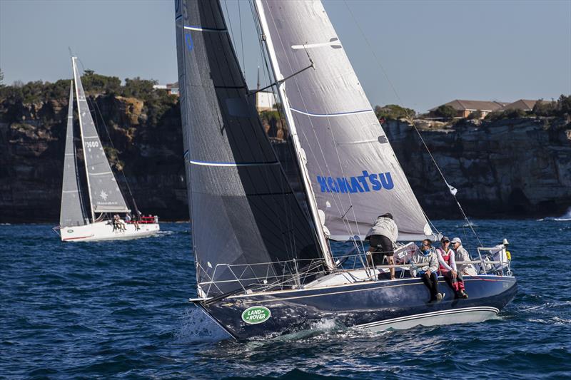 Komatsu Azzurro on Sydney Harbour photo copyright Andrea Francolini taken at Cruising Yacht Club of Australia and featuring the IRC class