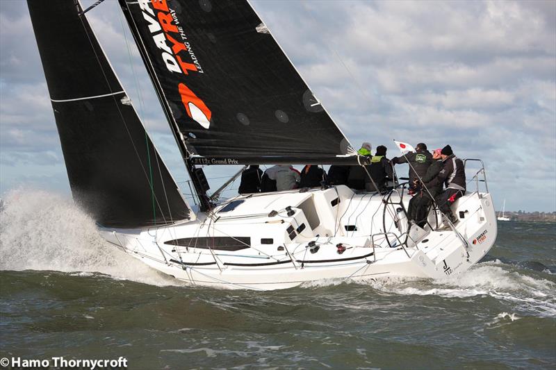 2017 Hamble Winter Series week 5 - photo © Hamo Thornycroft / www.yacht-photos.co.uk