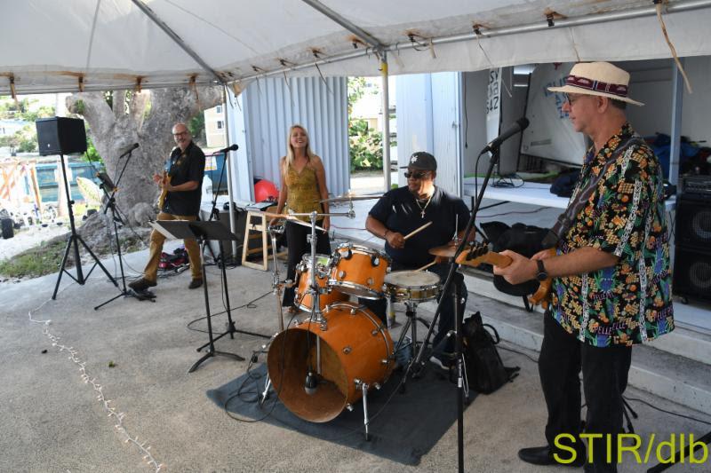 Thursday's Happy Hour ahead of the 45th St. Thomas International Regatta photo copyright STIR / Dean Barnes taken at St. Thomas Yacht Club and featuring the IRC class