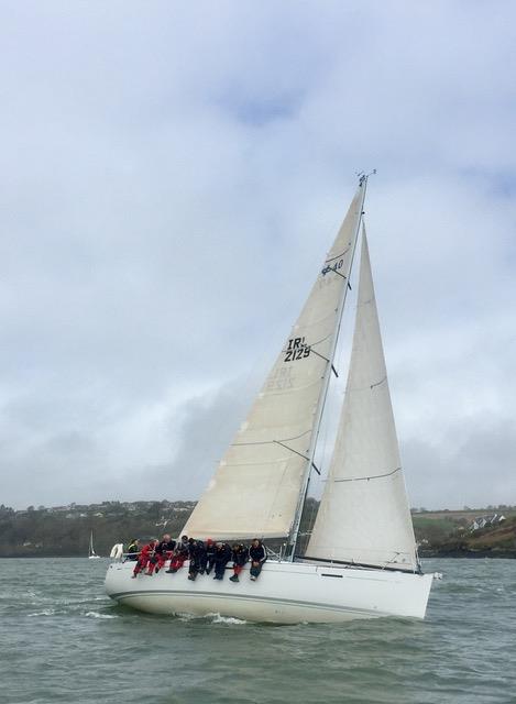 Nieulargo (IRL 2129) on day 2 of the Matthewws Helly Hansen Kinsale Yacht Club Spring Series photo copyright Dave Sull taken at Kinsale Yacht Club and featuring the IRC class