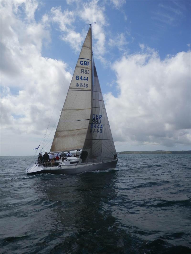 Demolition on day 2 of the Ancasta IRC South West Championships photo copyright Mandy Owens taken at Flushing Sailing Club and featuring the IRC class