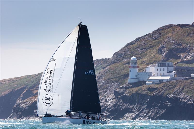 2018 Volvo Round Ireland Race underway photo copyright David Branigan / Oceansport taken at Wicklow Sailing Club and featuring the IRC class