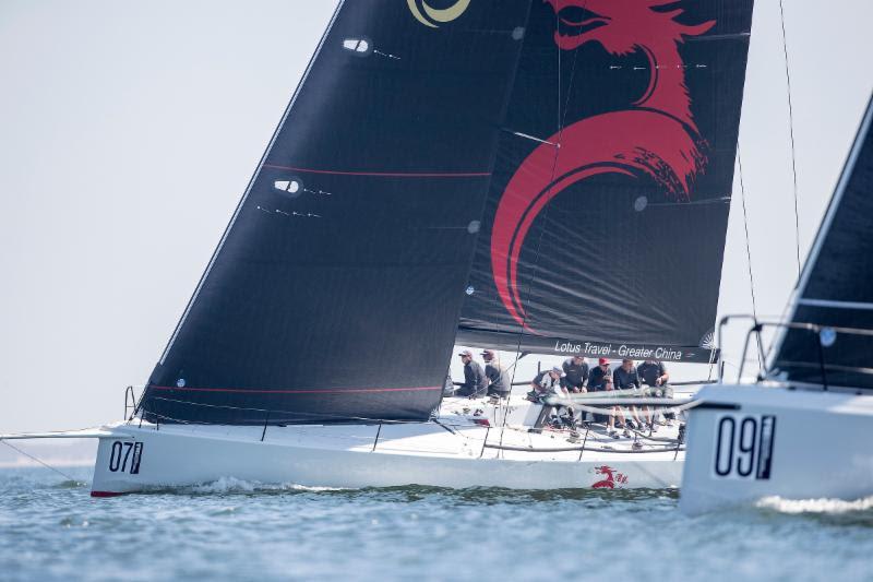 Beau Geste led Outsider around the track throughout the race on day 2 of The Hague Offshore Sailing World Championship 2018 - photo © Sander van der Borch