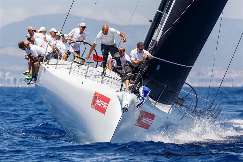 "Cannonball" on day 2 of the 37th Copa del Rey MAPFRE in Palma photo copyright Nico Martínez / Copa del Rey MAPFRE taken at Real Club Náutico de Palma and featuring the IRC class