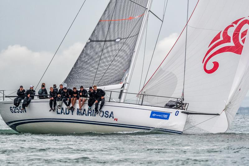 Lendy Cowes Week day 6 photo copyright Sam Kurtul / www.worldofthelens.co.uk taken at Cowes Combined Clubs and featuring the IRC class