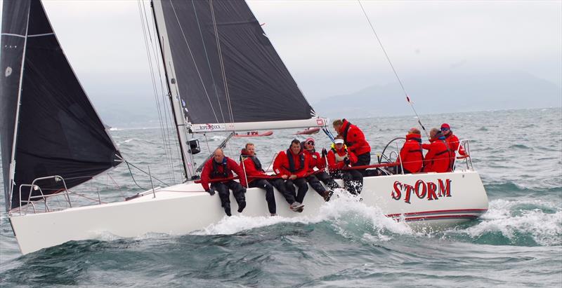 Celtic Cup Champions 'Storm' during the Spinlock IRC Welsh Nationals at Pwllheli photo copyright Carol Twells taken at Pwllheli Sailing Club and featuring the IRC class